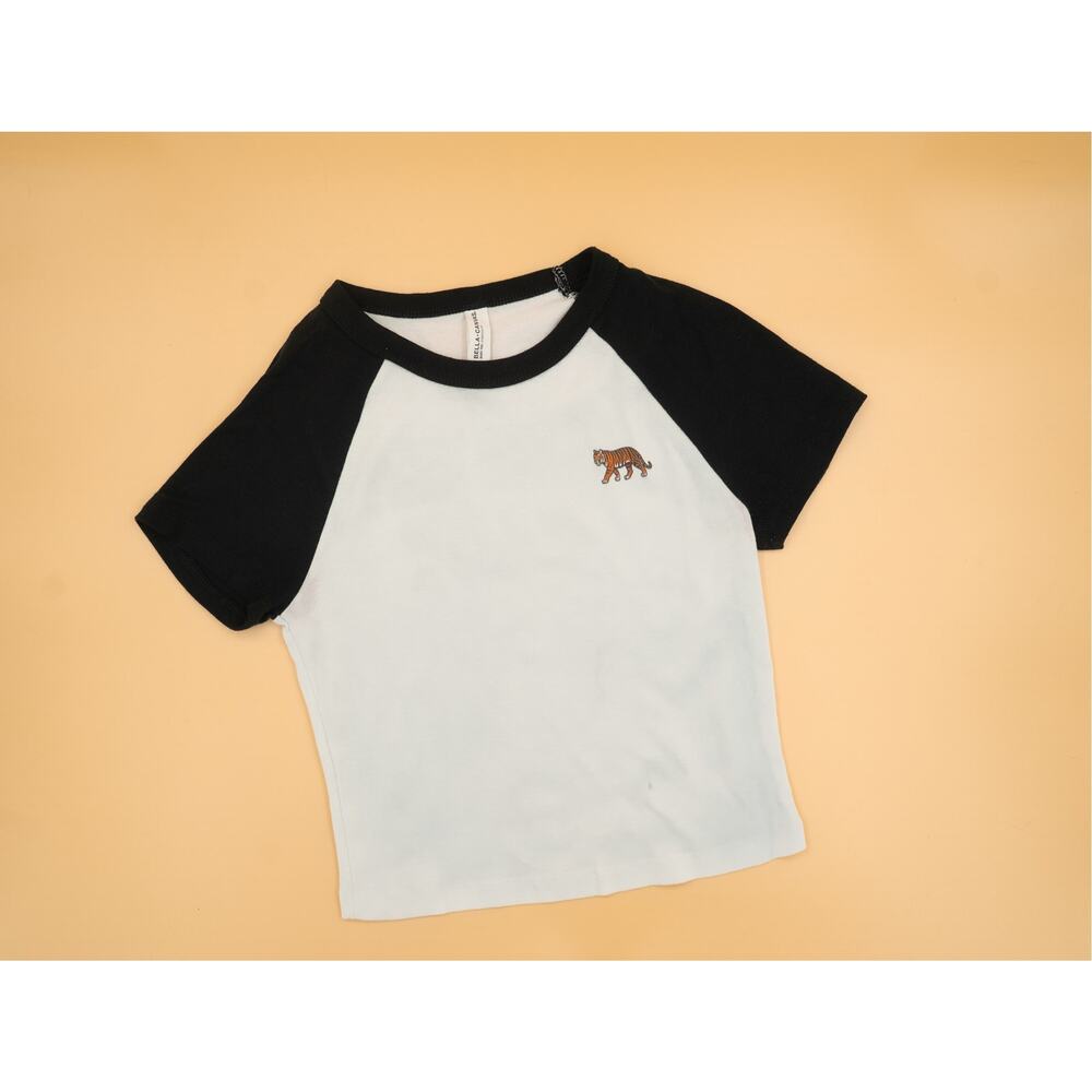 Women’s Cincinnati Bengals Football Crop Tee
 Bella + Canvas - Picture 2 of 5